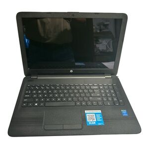 HP Black 15.6" Laptop with Full-Size Keyboard